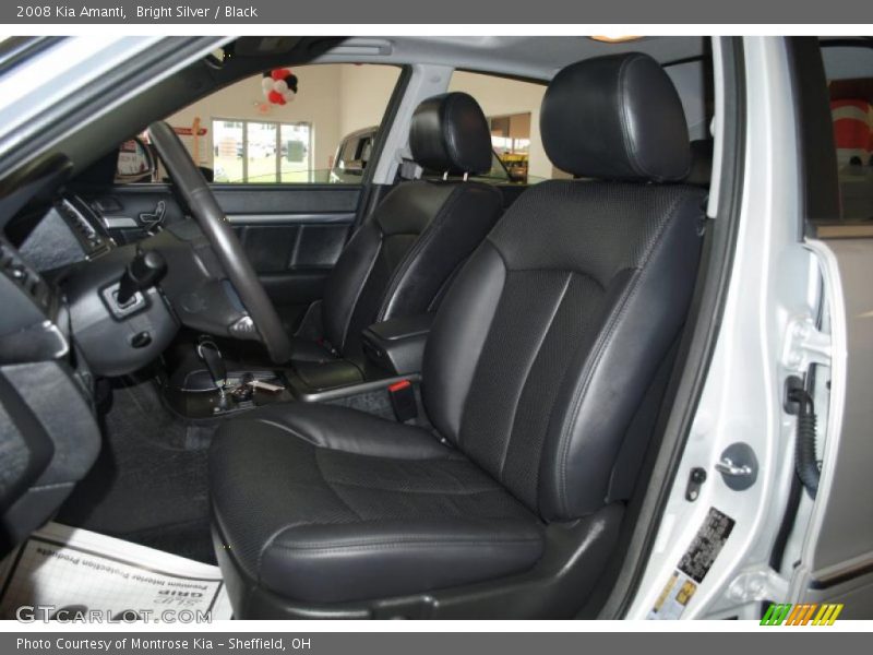 Bright Silver / Black 2008 Kia Amanti