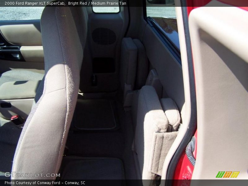 Bright Red / Medium Prairie Tan 2000 Ford Ranger XLT SuperCab