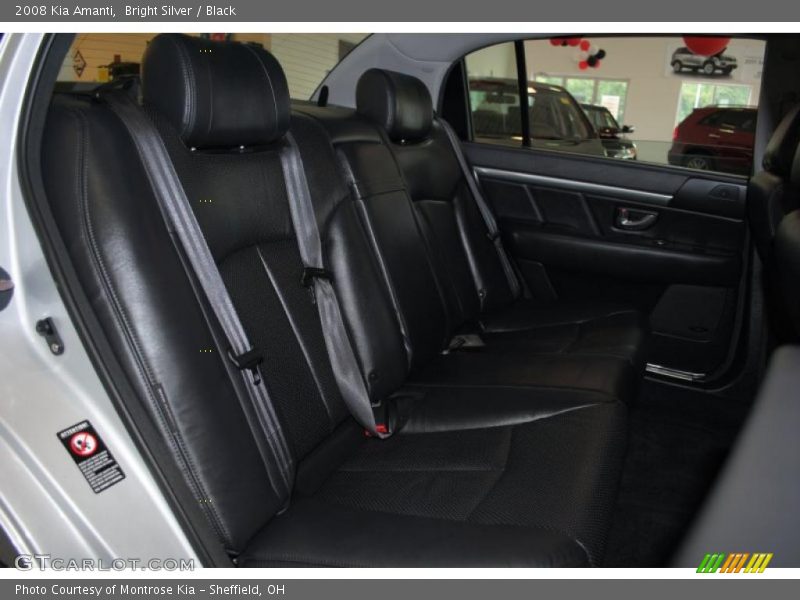 Bright Silver / Black 2008 Kia Amanti