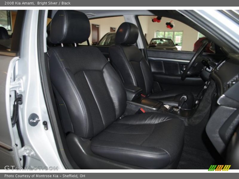 Bright Silver / Black 2008 Kia Amanti