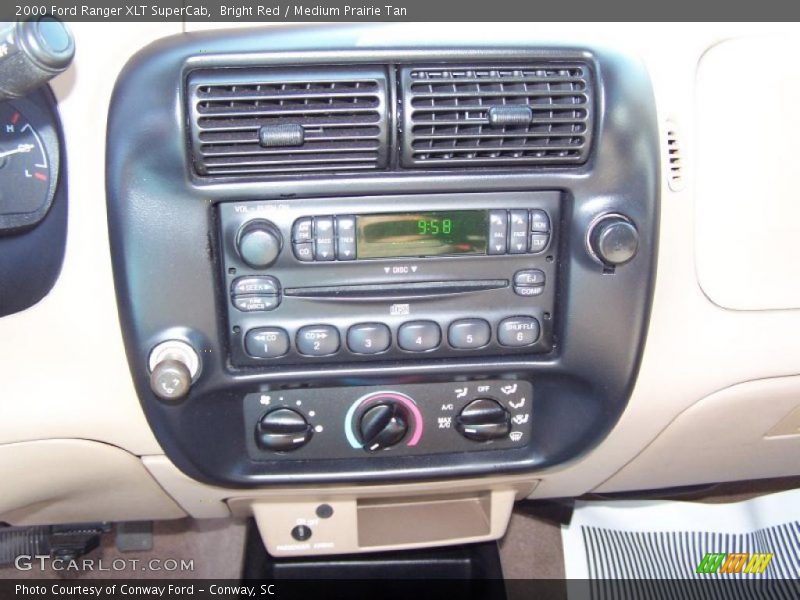 Bright Red / Medium Prairie Tan 2000 Ford Ranger XLT SuperCab