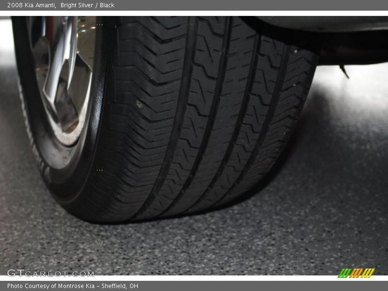 Bright Silver / Black 2008 Kia Amanti
