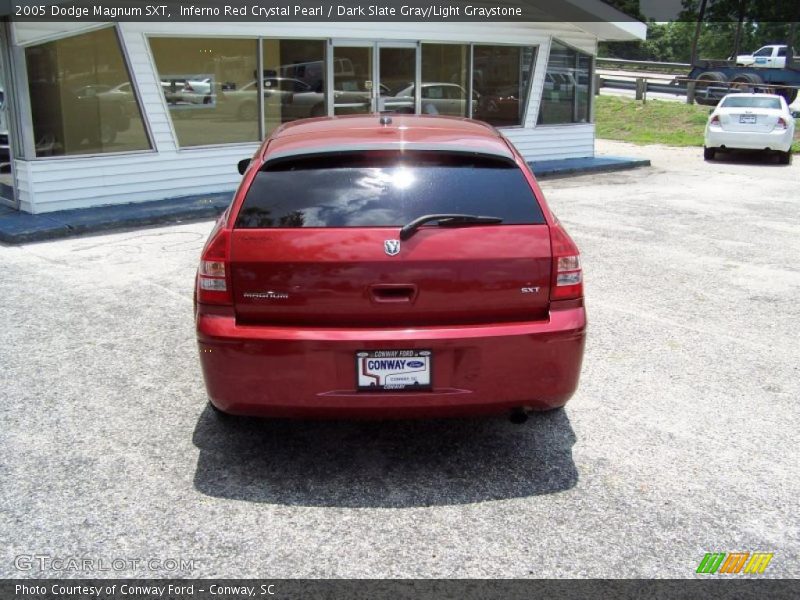 Inferno Red Crystal Pearl / Dark Slate Gray/Light Graystone 2005 Dodge Magnum SXT