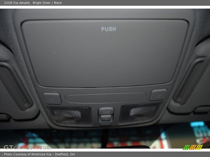 Bright Silver / Black 2008 Kia Amanti