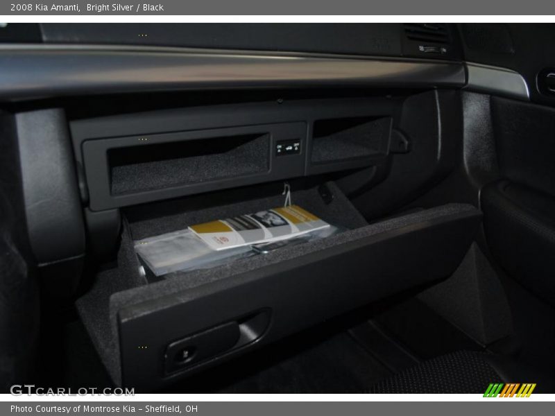 Bright Silver / Black 2008 Kia Amanti