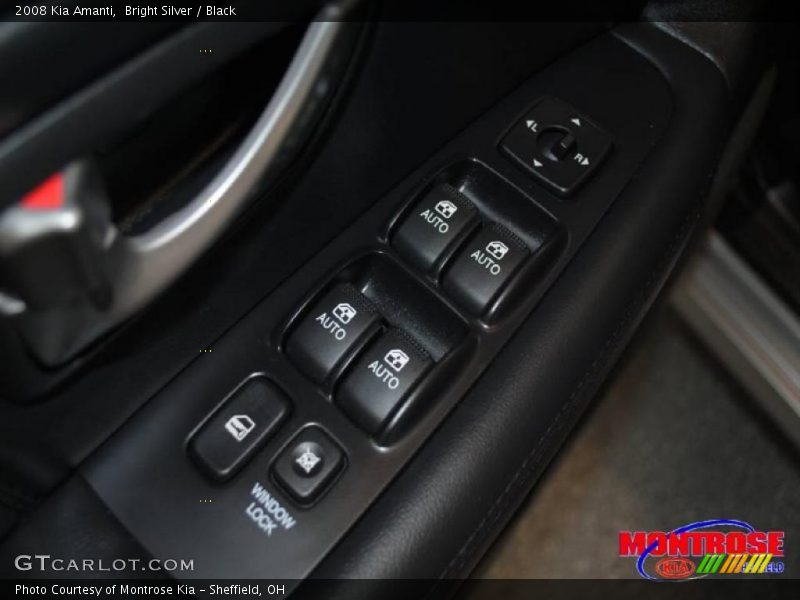 Bright Silver / Black 2008 Kia Amanti