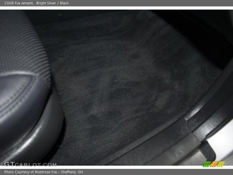 Bright Silver / Black 2008 Kia Amanti