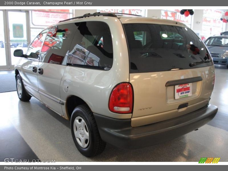 Champagne Pearl / Mist Grey 2000 Dodge Caravan