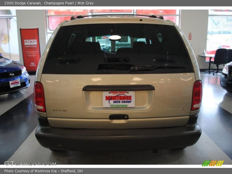 Champagne Pearl / Mist Grey 2000 Dodge Caravan