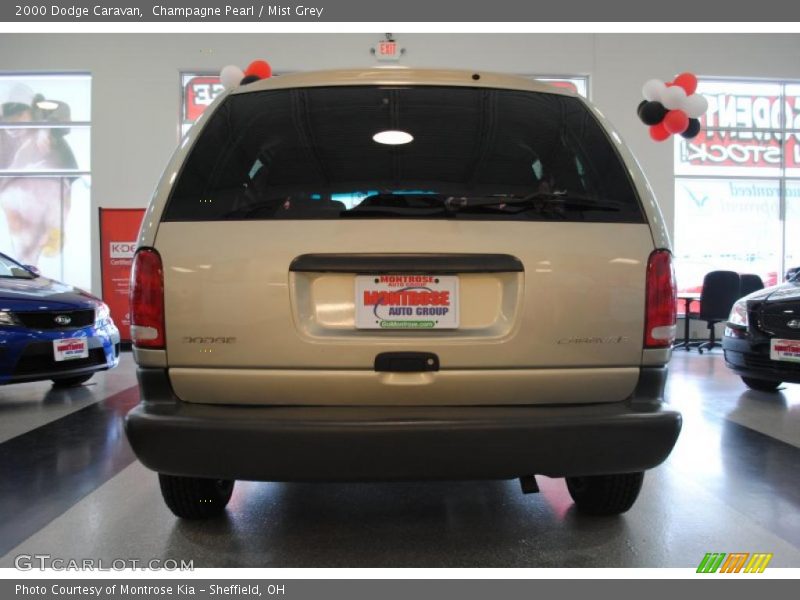 Champagne Pearl / Mist Grey 2000 Dodge Caravan