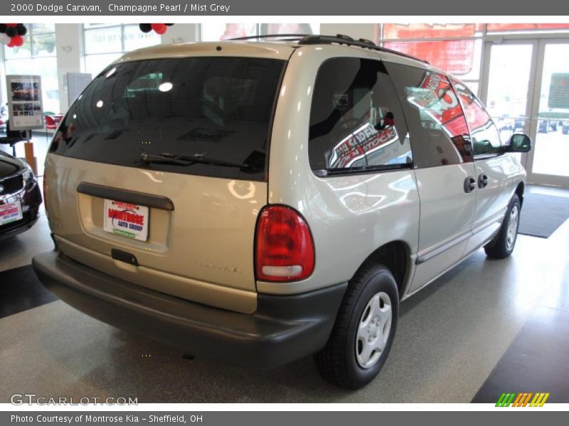 Champagne Pearl / Mist Grey 2000 Dodge Caravan
