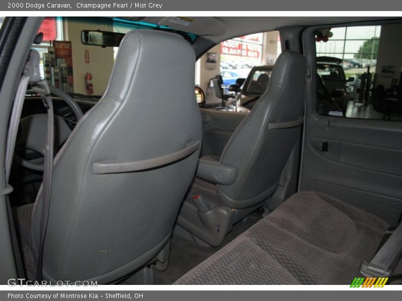 Champagne Pearl / Mist Grey 2000 Dodge Caravan