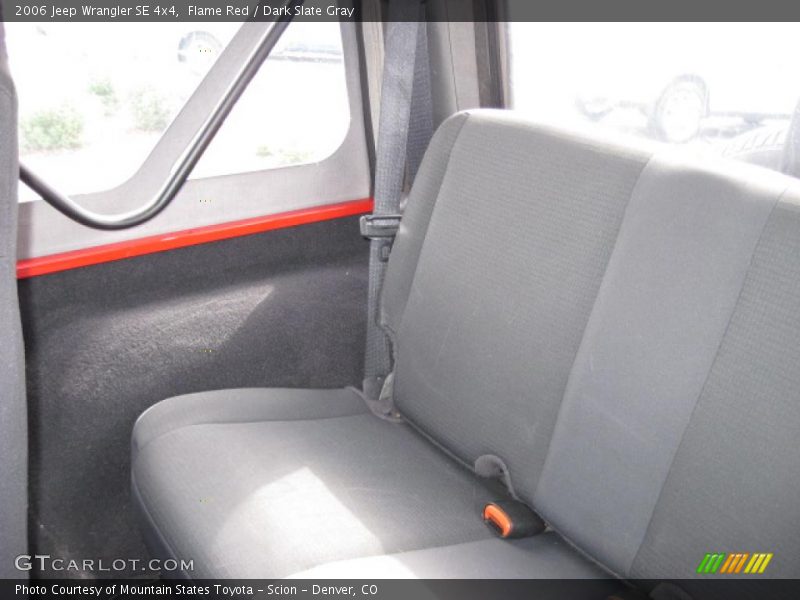 Flame Red / Dark Slate Gray 2006 Jeep Wrangler SE 4x4