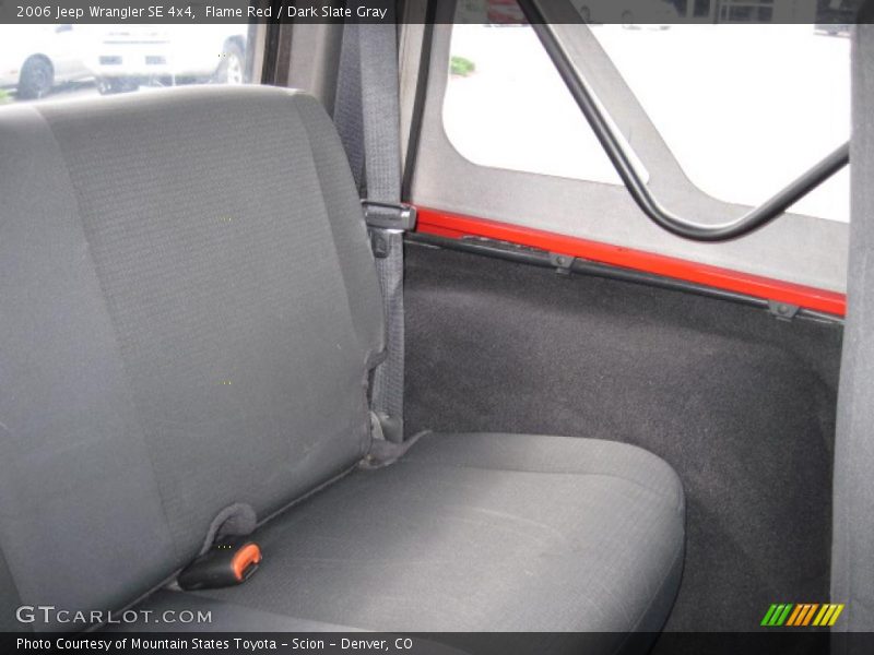 Flame Red / Dark Slate Gray 2006 Jeep Wrangler SE 4x4