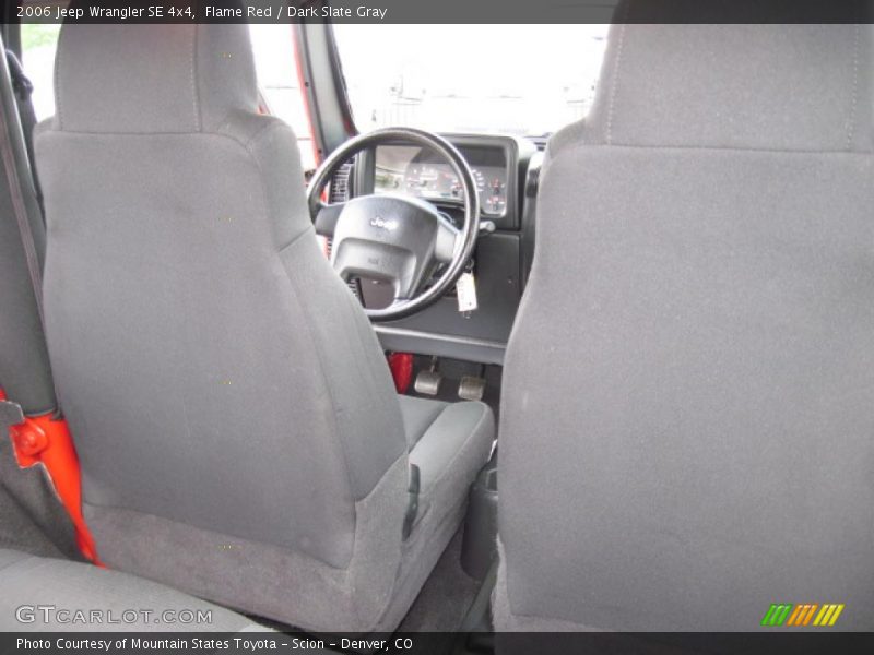 Flame Red / Dark Slate Gray 2006 Jeep Wrangler SE 4x4