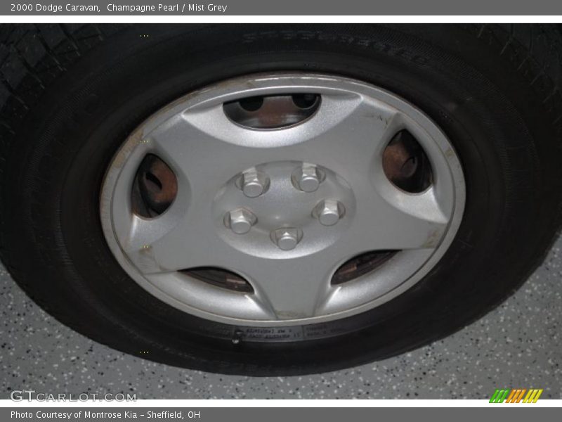 Champagne Pearl / Mist Grey 2000 Dodge Caravan