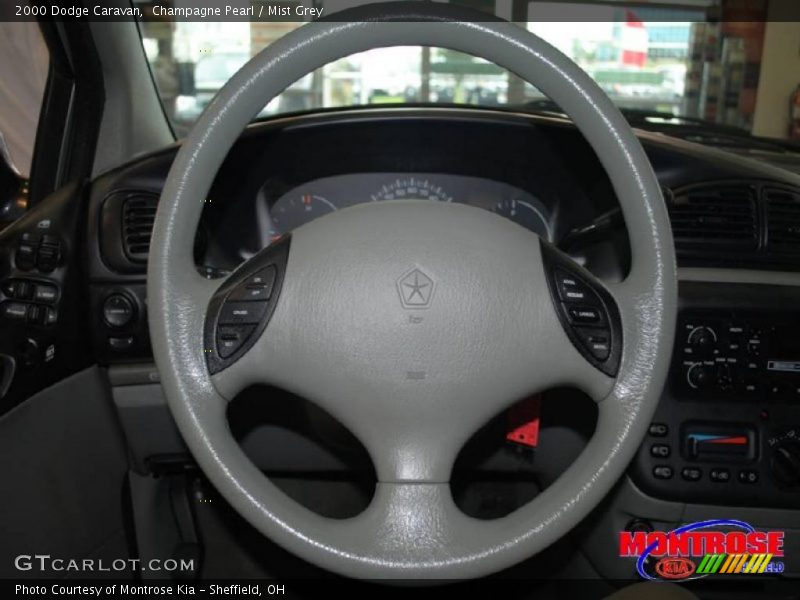 Champagne Pearl / Mist Grey 2000 Dodge Caravan