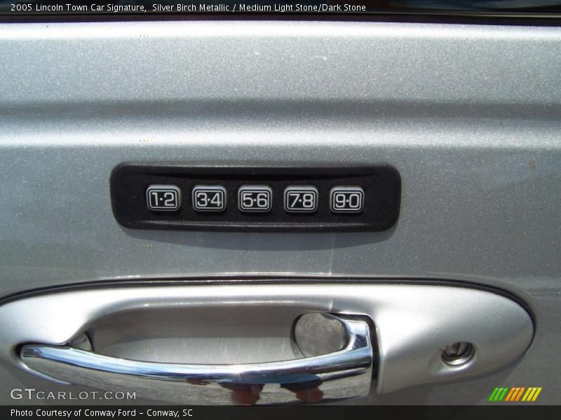 Silver Birch Metallic / Medium Light Stone/Dark Stone 2005 Lincoln Town Car Signature