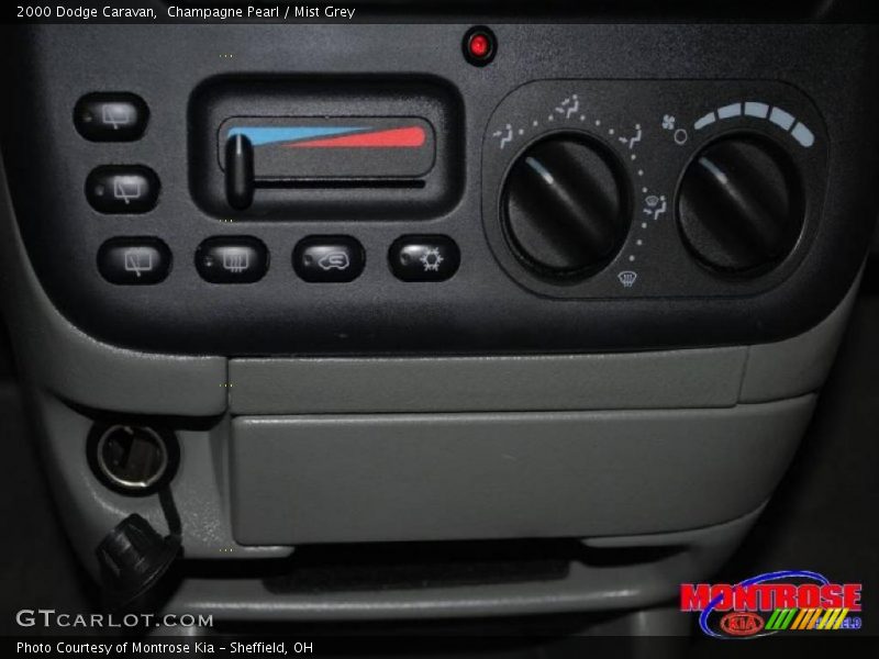 Champagne Pearl / Mist Grey 2000 Dodge Caravan
