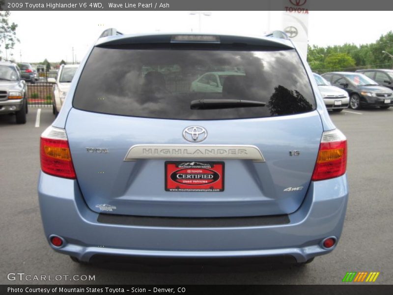 Wave Line Pearl / Ash 2009 Toyota Highlander V6 4WD