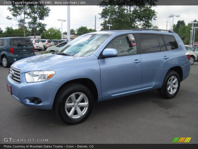 Wave Line Pearl / Ash 2009 Toyota Highlander V6 4WD