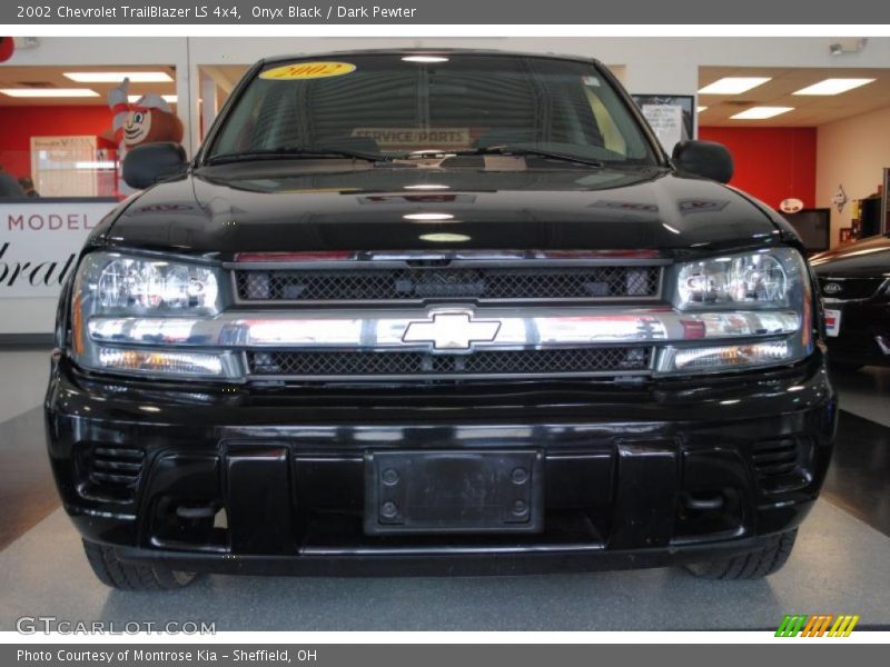 Onyx Black / Dark Pewter 2002 Chevrolet TrailBlazer LS 4x4