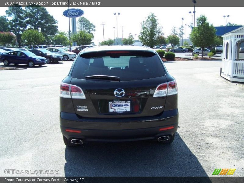 Sparkling Black Mica / Black 2007 Mazda CX-9 Sport