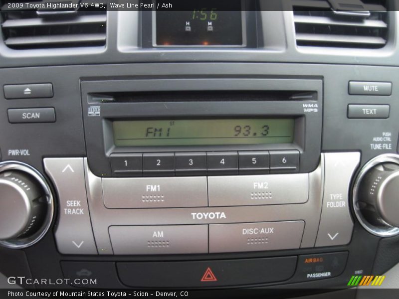 Wave Line Pearl / Ash 2009 Toyota Highlander V6 4WD