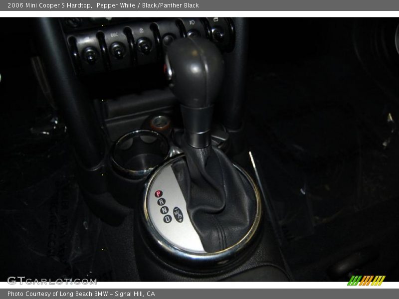 Pepper White / Black/Panther Black 2006 Mini Cooper S Hardtop