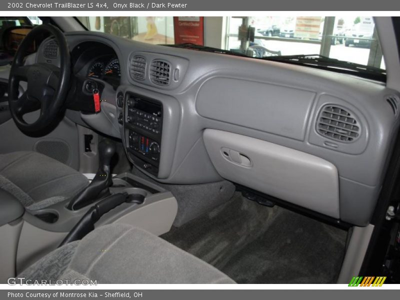 Onyx Black / Dark Pewter 2002 Chevrolet TrailBlazer LS 4x4
