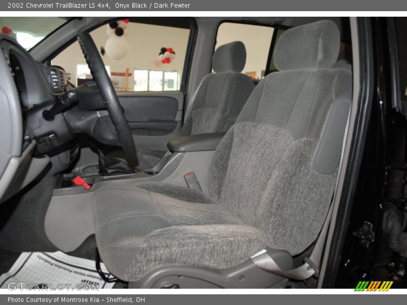 Onyx Black / Dark Pewter 2002 Chevrolet TrailBlazer LS 4x4