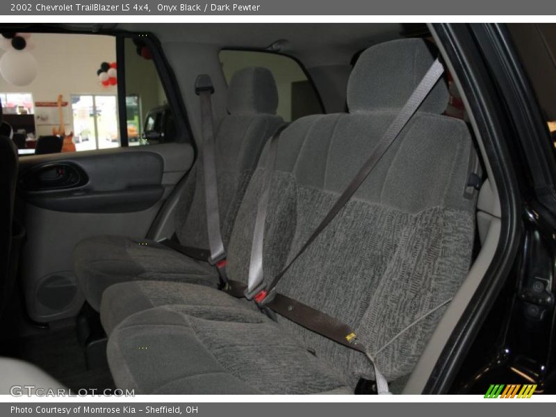 Onyx Black / Dark Pewter 2002 Chevrolet TrailBlazer LS 4x4