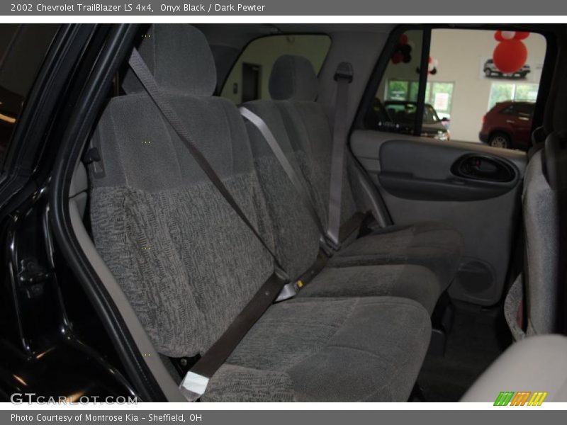 Onyx Black / Dark Pewter 2002 Chevrolet TrailBlazer LS 4x4