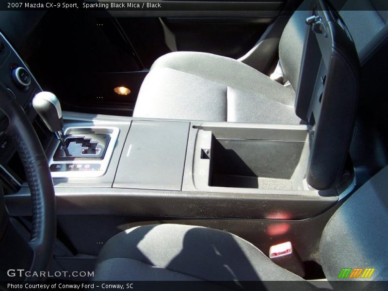Sparkling Black Mica / Black 2007 Mazda CX-9 Sport