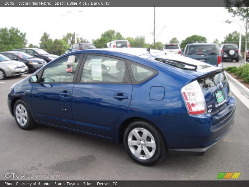 Spectra Blue Mica / Dark Gray 2009 Toyota Prius Hybrid