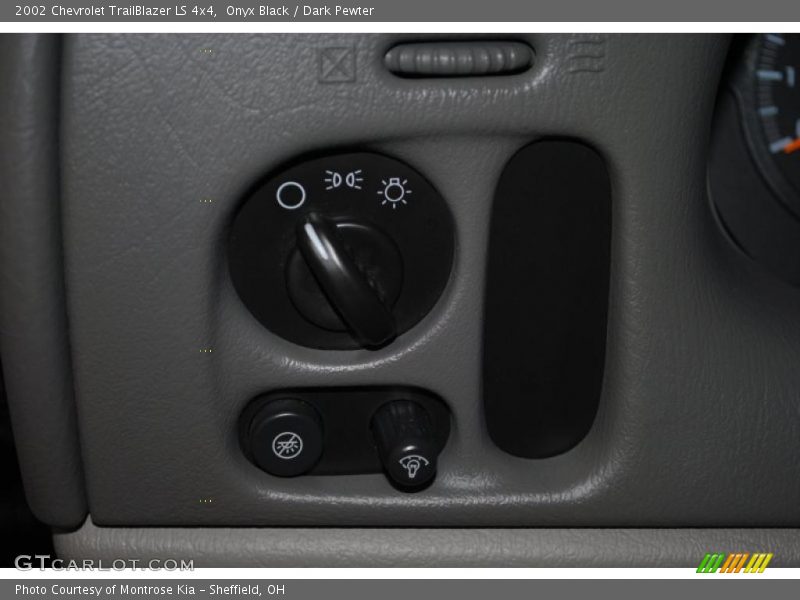 Onyx Black / Dark Pewter 2002 Chevrolet TrailBlazer LS 4x4