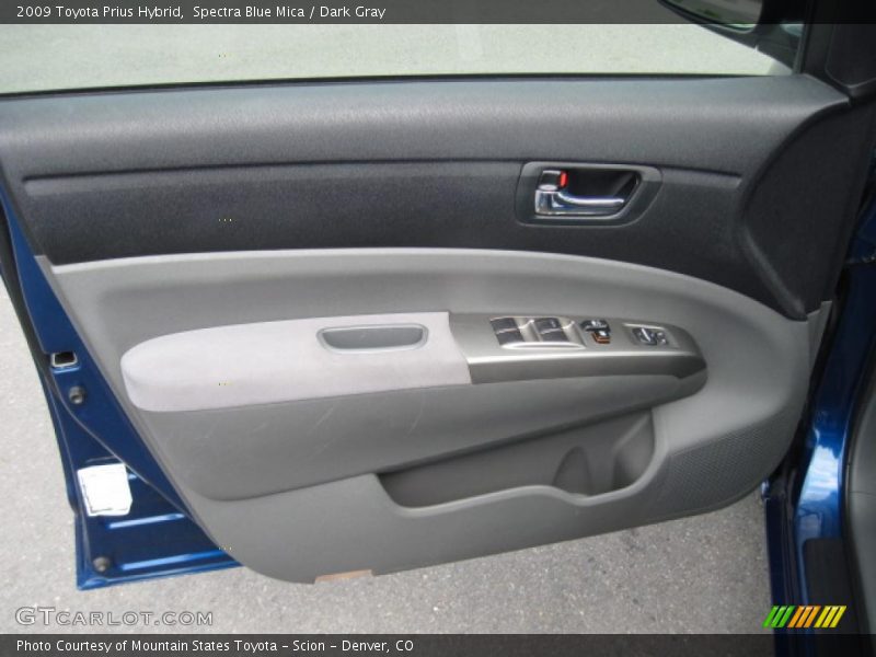 Spectra Blue Mica / Dark Gray 2009 Toyota Prius Hybrid