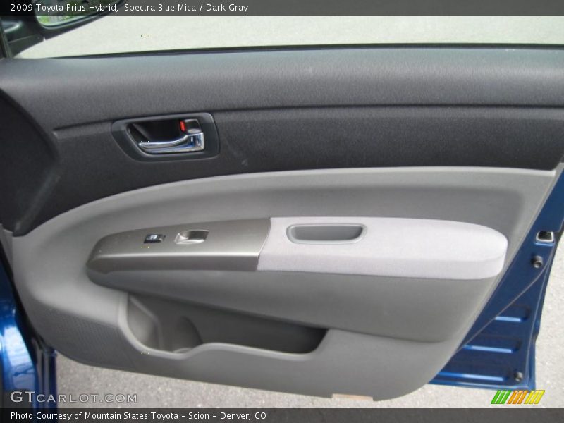 Spectra Blue Mica / Dark Gray 2009 Toyota Prius Hybrid