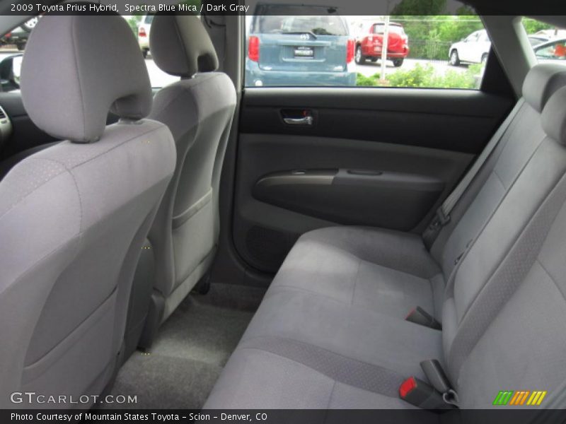 Spectra Blue Mica / Dark Gray 2009 Toyota Prius Hybrid