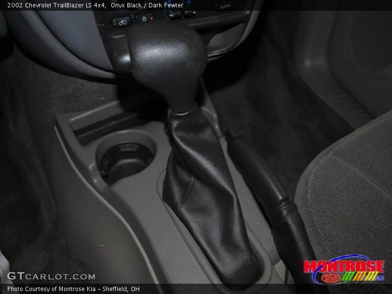 Onyx Black / Dark Pewter 2002 Chevrolet TrailBlazer LS 4x4