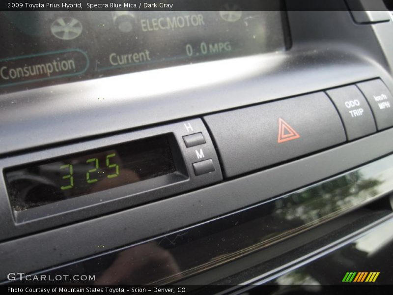 Spectra Blue Mica / Dark Gray 2009 Toyota Prius Hybrid