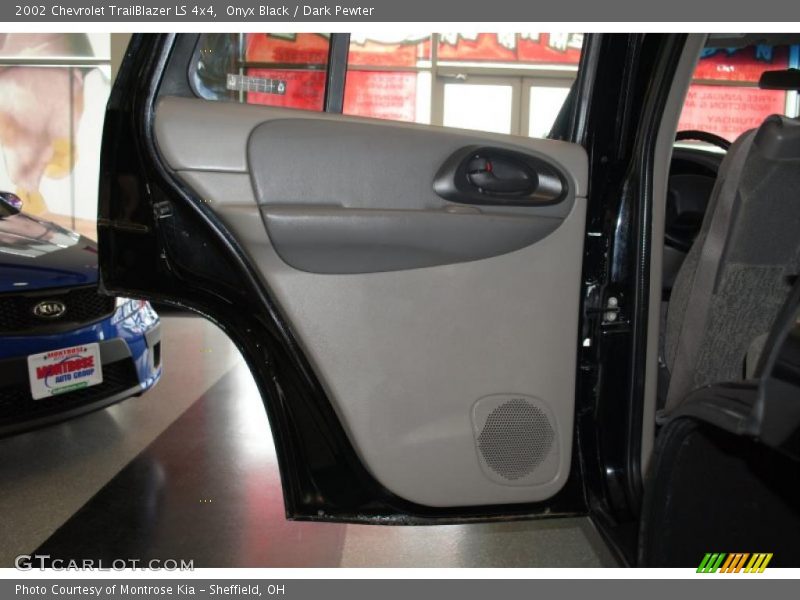 Onyx Black / Dark Pewter 2002 Chevrolet TrailBlazer LS 4x4