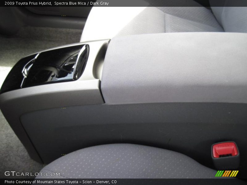 Spectra Blue Mica / Dark Gray 2009 Toyota Prius Hybrid