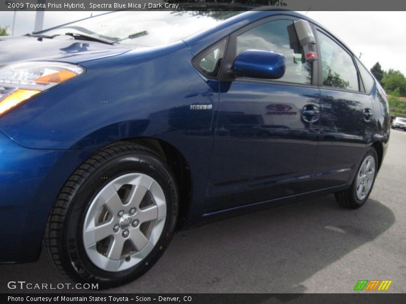 Spectra Blue Mica / Dark Gray 2009 Toyota Prius Hybrid