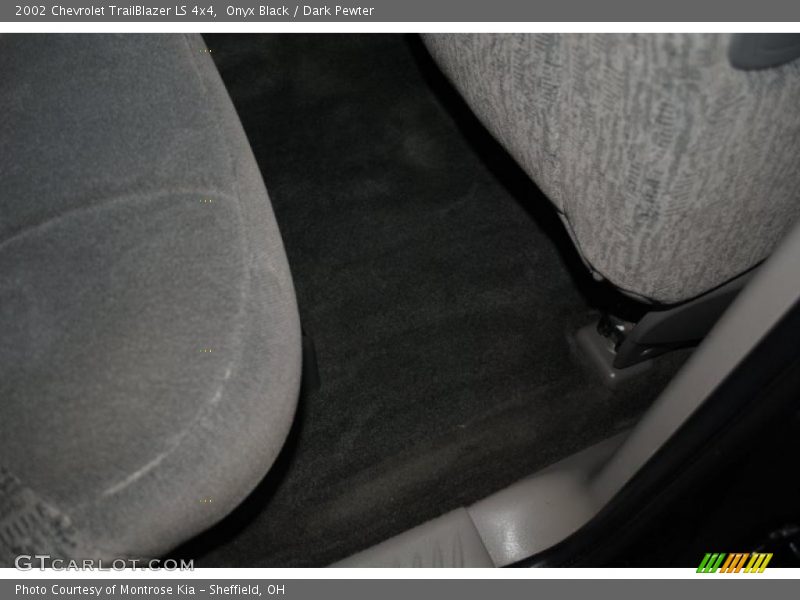 Onyx Black / Dark Pewter 2002 Chevrolet TrailBlazer LS 4x4