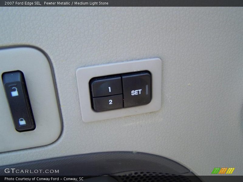 Pewter Metallic / Medium Light Stone 2007 Ford Edge SEL