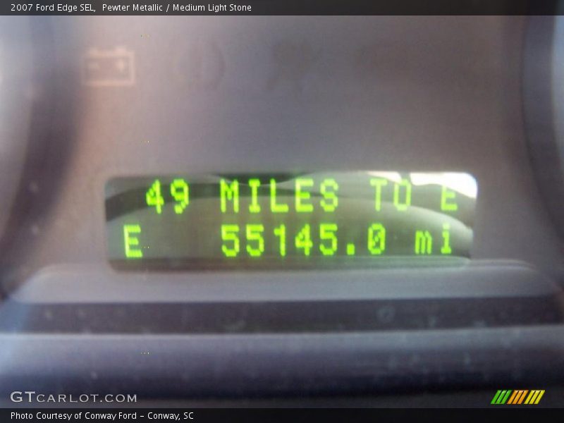 Pewter Metallic / Medium Light Stone 2007 Ford Edge SEL