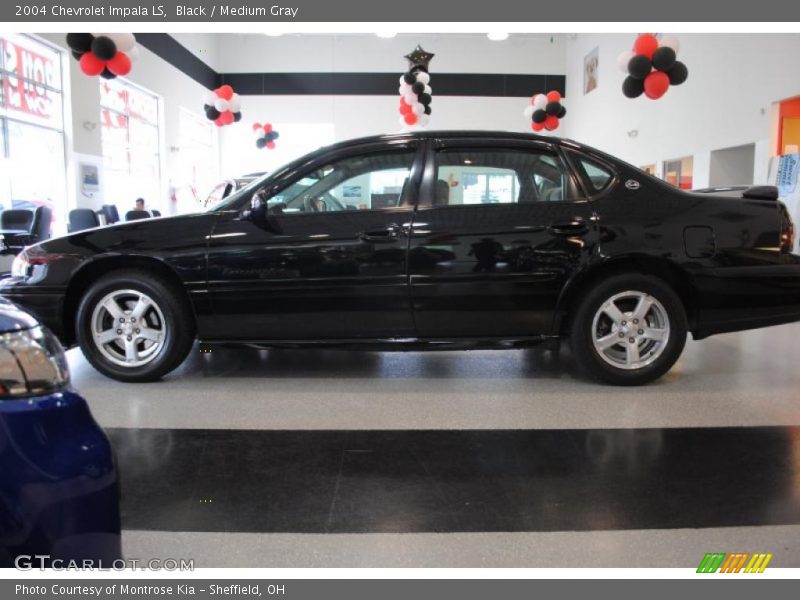 Black / Medium Gray 2004 Chevrolet Impala LS