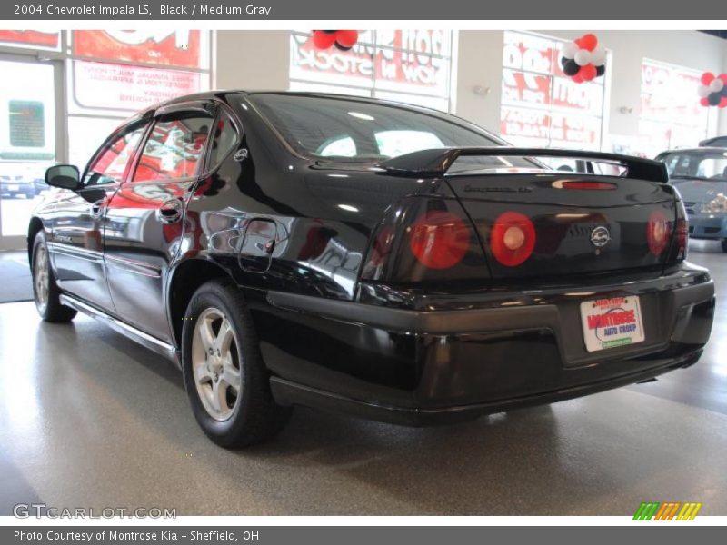 Black / Medium Gray 2004 Chevrolet Impala LS