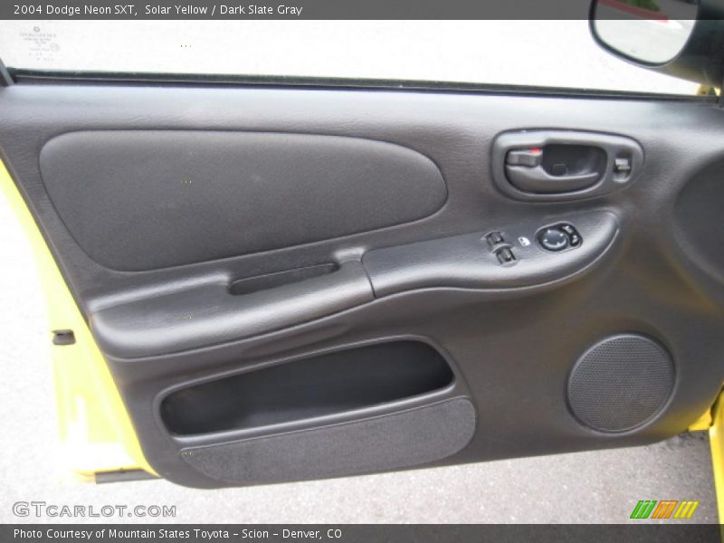 Solar Yellow / Dark Slate Gray 2004 Dodge Neon SXT